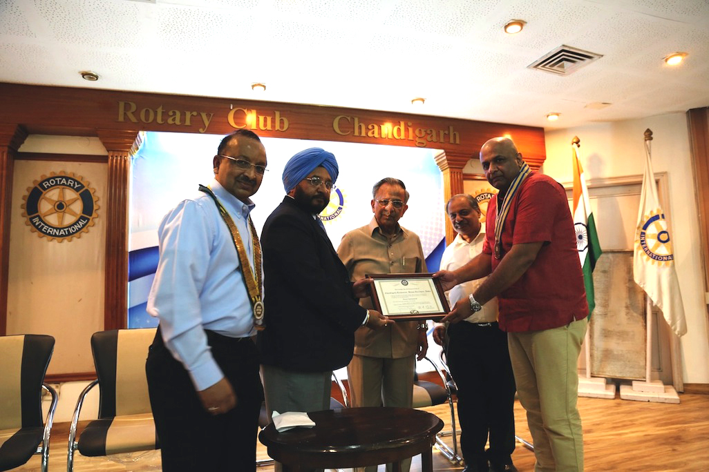 Installation Ceremony of First President of the Rotary eClub of Chandigarh Technocity Installation Ceremony of First President of the Rotary eClub of Chandigarh Technocity